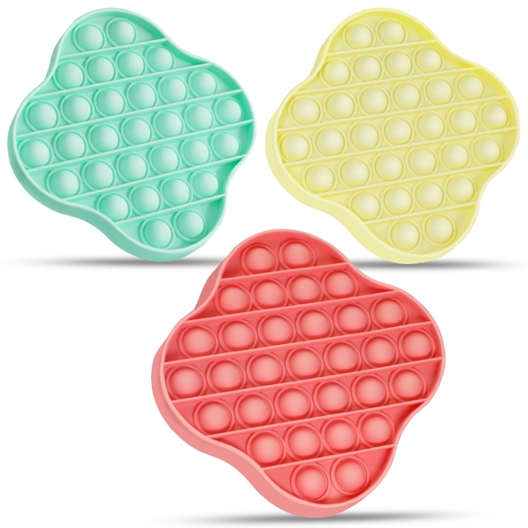 On sale!  36 Push pop Bubble Sensory Fidget Toy size: 5”x5” - Picture 2 of 9